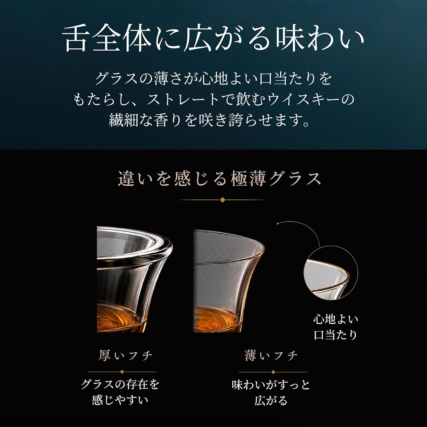 6脚セット・化粧箱なし】咲テイスティンググラス – ロイヤルマイル